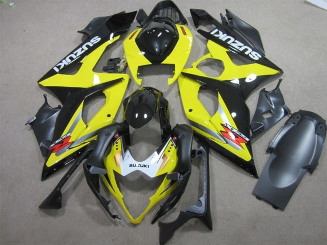2005-2006 Black Yellow Suzuki GSXR1000 Motor Bike Fairings Canada 2005-2006 Black Yellow Suzuki GSXR1000 Motor Bike Fairings Canada