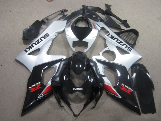 2005-2006 Black White Suzuki GSXR1000 Motorcycle Replacement Fairings Canada 2005-2006 Black White Suzuki GSXR1000 Motorcycle Replacement Fairings Canada