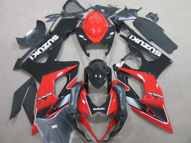 2005-2006 Black Red Suzuki GSXR1000 Motorcycle Fairings Canada 2005-2006 Black Red Suzuki GSXR1000 Motorcycle Fairings Canada