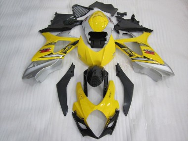 2007-2008 Yellow Black Suzuki GSXR1000 Motorbike Fairings Canada