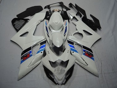 2007-2008 White Blue Suzuki GSXR1000 Bike Fairings Canada