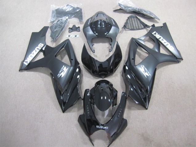 2007-2008 Black Suzuki GSXR1000 Motorcyle Fairings Canada 2007-2008 Black Suzuki GSXR1000 Motorcyle Fairings Canada