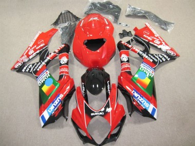 2007-2008 Red Black Suzuki GSXR1000 Motor Fairings Canada