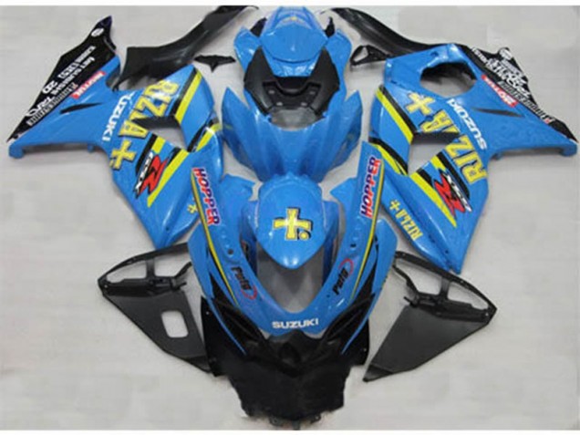 2009-2016 Blue Rizla Hopper Suzuki GSXR1000 Bike Fairings Canada 2009-2016 Blue Rizla Hopper Suzuki GSXR1000 Bike Fairings Canada