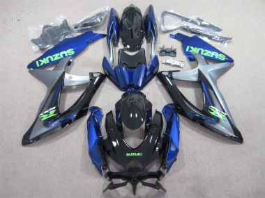 2008-2010 Blue Green Decal Suzuki GSXR600 Motorcylce Fairings Canada
