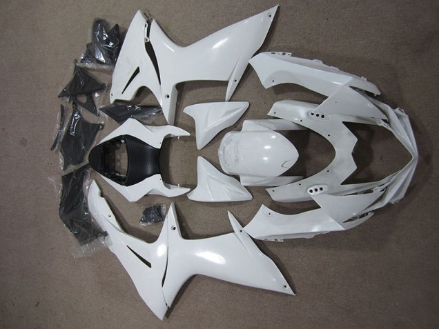 2011-2021 White Suzuki GSXR600 Replacement Fairings Canada 2011-2021 White Suzuki GSXR600 Replacement Fairings Canada