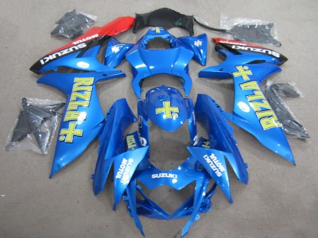 2011-2021 Blue Yellow Rizla Suzuki GSXR600 Motorcylce Fairings Canada 2011-2021 Blue Yellow Rizla Suzuki GSXR600 Motorcylce Fairings Canada