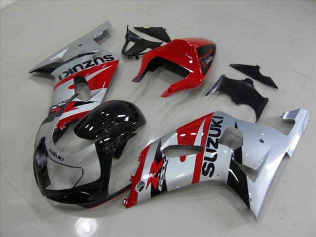 2001-2003 Black Red Suzuki GSXR750 Moto Fairings Canada 2001-2003 Black Red Suzuki GSXR750 Moto Fairings Canada