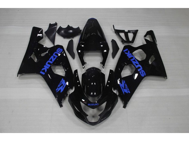 2004-2005 Black Blue Decal Suzuki GSXR750 Motorcycle Fairing Kits Canada 2004-2005 Black Blue Decal Suzuki GSXR750 Motorcycle Fairing Kits Canada