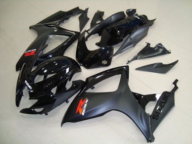 2006-2007 Matte Black Suzuki GSXR750 Motorcycle Fairings Manufacturers Canada