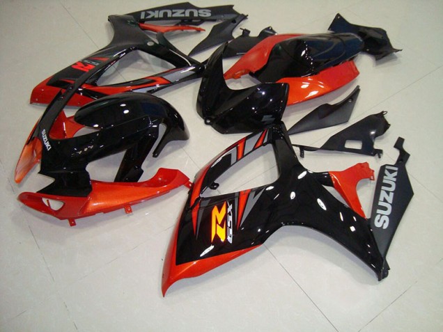 2006-2007 Black Red Suzuki GSXR750 Motorcycle Fairing Kits Canada 2006-2007 Black Red Suzuki GSXR750 Motorcycle Fairing Kits Canada
