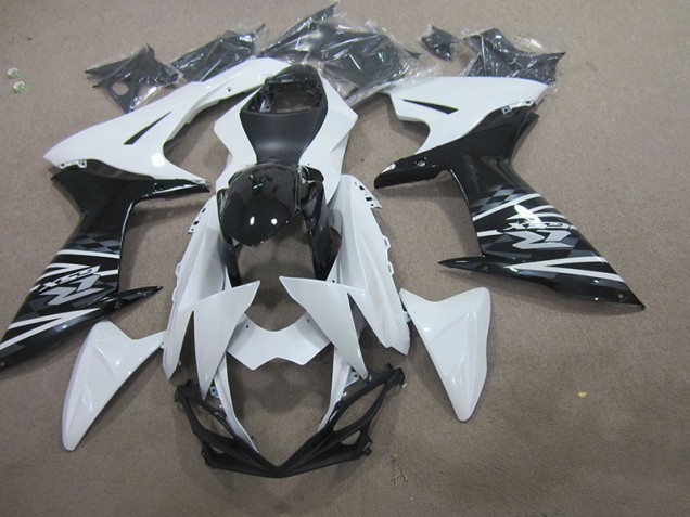 2011-2021 White Black Suzuki GSXR750 Motorcycle Fairing Kit Canada 2011-2021 White Black Suzuki GSXR750 Motorcycle Fairing Kit Canada