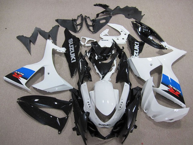 2009-2016 White Black Suzuki GSXR1000 Motorcyle Fairings Canada 2009-2016 White Black Suzuki GSXR1000 Motorcyle Fairings Canada