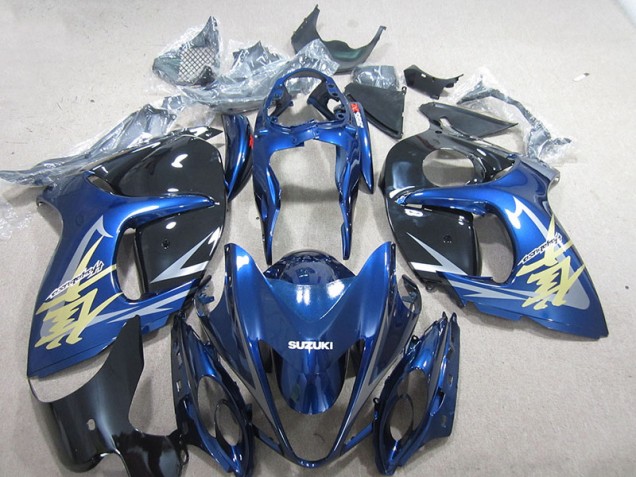 2008-2019 Blue White Gold Decal Suzuki GSXR1300 Hayabusa Motorbike Fairing Canada 2008-2019 Blue White Gold Decal Suzuki GSXR1300 Hayabusa Motorbike Fairing Canada