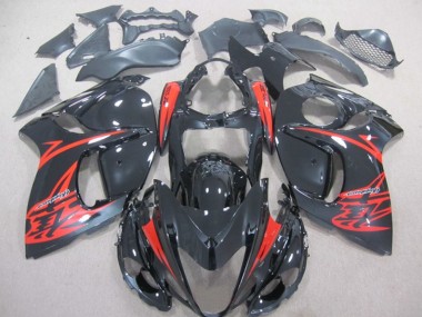 2008-2019 Black Red Suzuki GSXR1300 Hayabusa Motorcycle Bodywork Canada