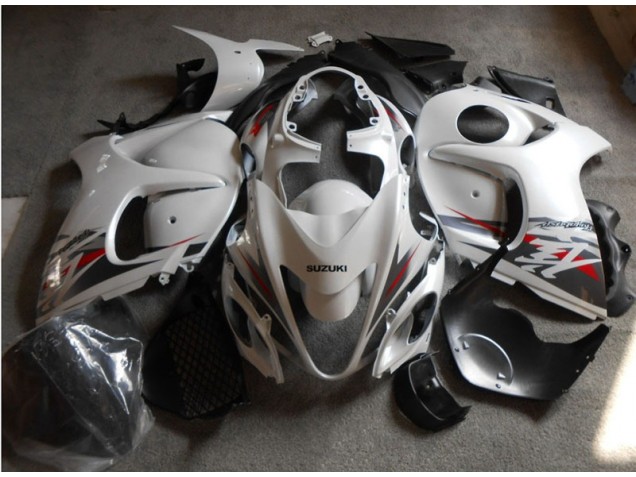 2008-2019 White Black Suzuki GSXR1300 Hayabusa Motorcycle Fairings Kits Canada 2008-2019 White Black Suzuki GSXR1300 Hayabusa Motorcycle Fairings Kits Canada