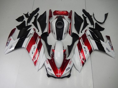 2015-2022 Black Red White Yamaha YZF R3 Motorcycle Fairings Canada